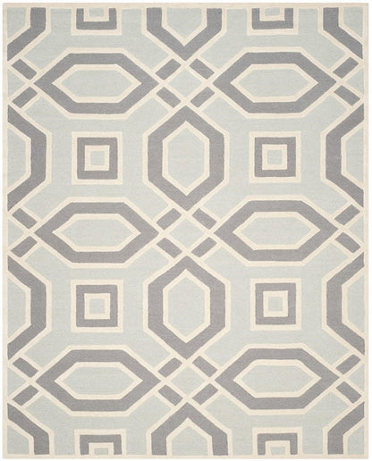 Safavieh Cambridge Cam723G Grey / Ivory Geometric Area Rug