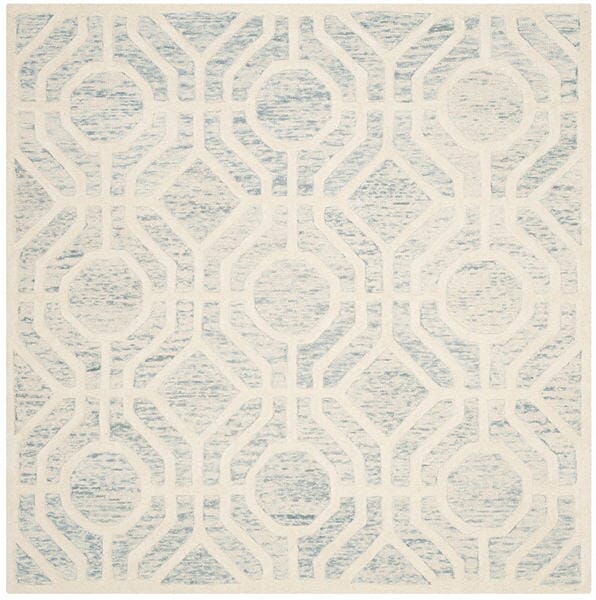 Safavieh Cambridge Cam726B Light Blue / Ivory Geometric Area Rug