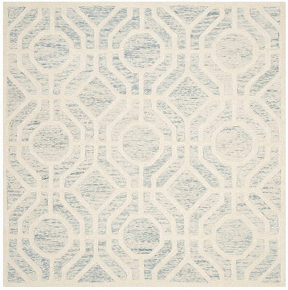 Safavieh Cambridge Cam726B Light Blue / Ivory Geometric Area Rug