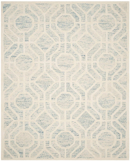 Safavieh Cambridge Cam726B Light Blue / Ivory Geometric Area Rug