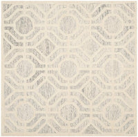 Safavieh Cambridge Cam726G Light Grey / Ivory Geometric Area Rug