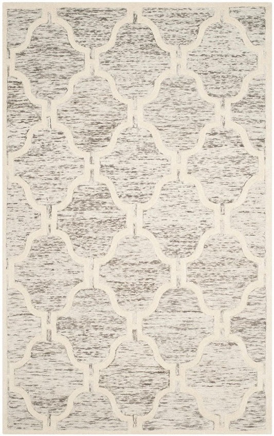 Safavieh Cambridge Cam727R Light Brown / Ivory Geometric Area Rug