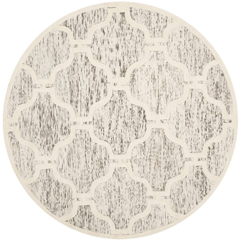 Safavieh Cambridge Cam727R Light Brown / Ivory Geometric Area Rug