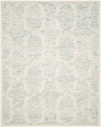 Safavieh Cambridge Cam728B Light Blue / Ivory Geometric Area Rug