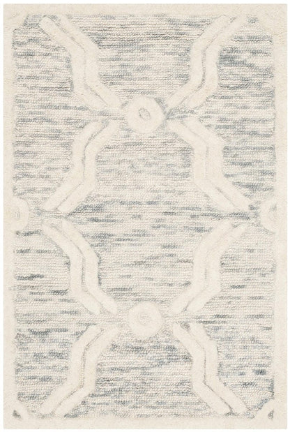 Safavieh Cambridge Cam728G Light Grey / Ivory Geometric Area Rug