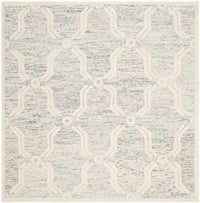 Safavieh Cambridge Cam728G Light Grey / Ivory Geometric Area Rug