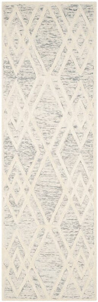 Safavieh Cambridge Cam729G Grey / Ivory Geometric Area Rug