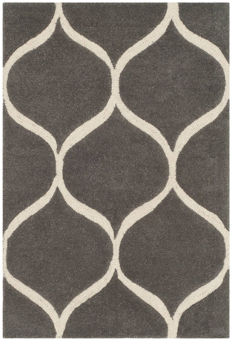 Safavieh Cambridge Cam730D Dark Grey / Ivory Rugs.