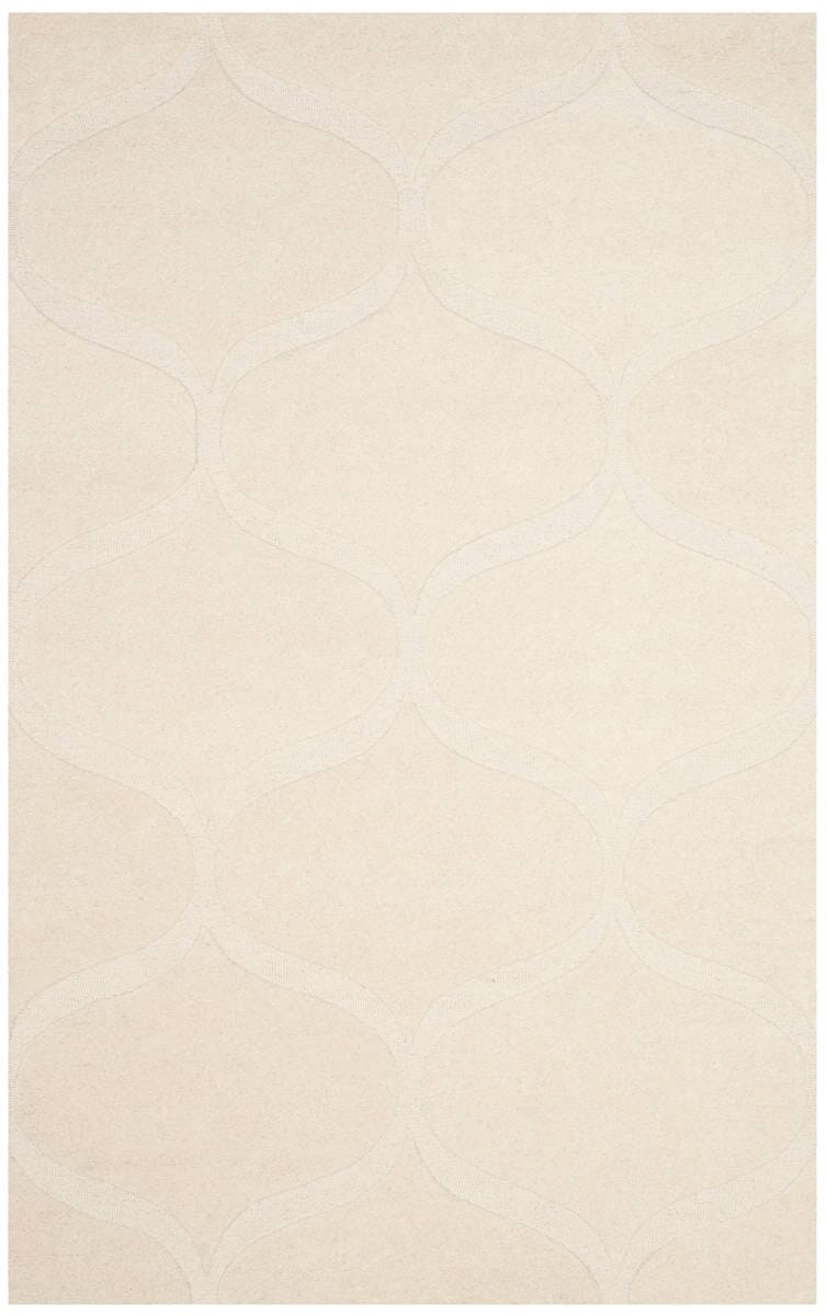 Safavieh Cambridge Cam730P Ivory / Ivory Geometric Area Rug