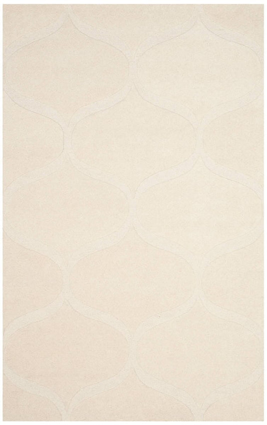 Safavieh Cambridge Cam730P Ivory / Ivory Geometric Area Rug