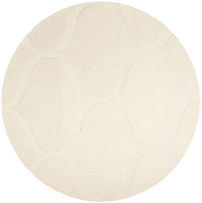 Safavieh Cambridge Cam730P Ivory / Ivory Geometric Area Rug