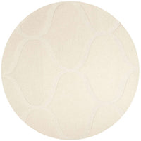 Safavieh Cambridge Cam730P Ivory / Ivory Geometric Area Rug