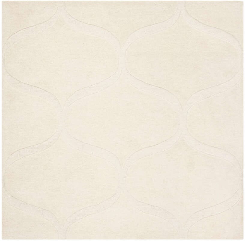 Safavieh Cambridge Cam730P Ivory / Ivory Geometric Area Rug