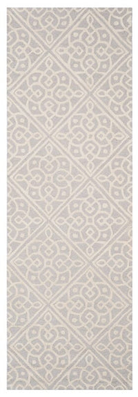 Safavieh Cambridge Cam731G Light Grey / Ivory Geometric Area Rug