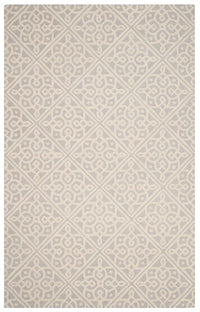 Safavieh Cambridge Cam731G Light Grey / Ivory Geometric Area Rug