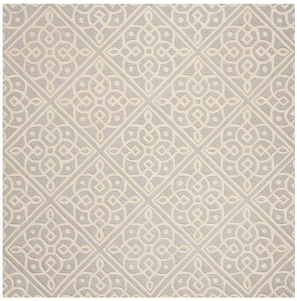 Safavieh Cambridge Cam731G Light Grey / Ivory Geometric Area Rug