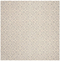 Safavieh Cambridge Cam731G Light Grey / Ivory Geometric Area Rug