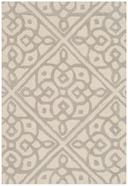 Safavieh Cambridge Cam731Q Ivory / Grey Geometric Area Rug