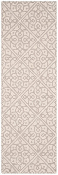 Safavieh Cambridge Cam731Q Ivory / Grey Geometric Area Rug