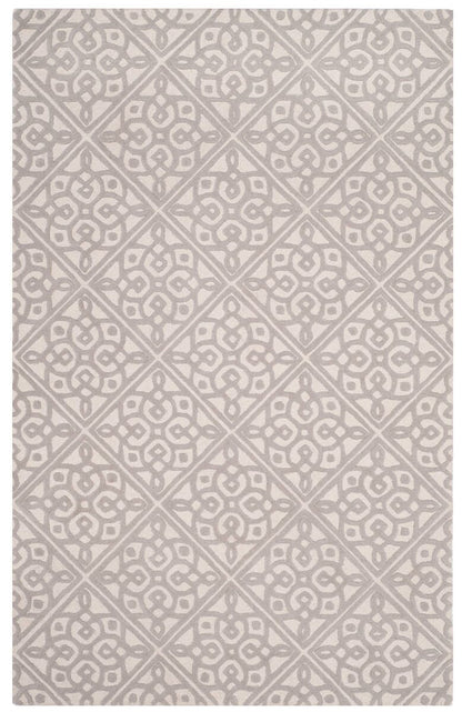 Safavieh Cambridge Cam731Q Ivory / Grey Geometric Area Rug