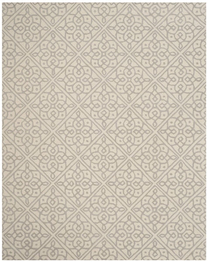 Safavieh Cambridge Cam731Q Ivory / Grey Geometric Area Rug