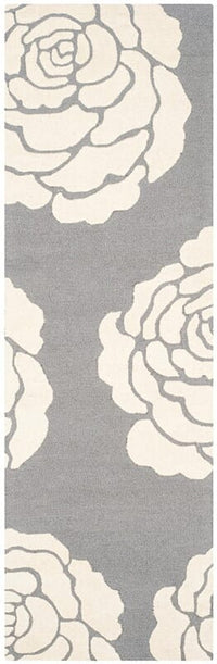 Safavieh Cambridge Cam782D Dark Grey / Ivory Floral / Country Area Rug
