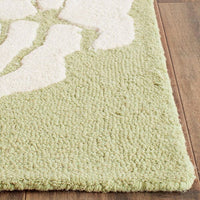 Safavieh Cambridge Cam782N Lime / Ivory Floral / Country Area Rug