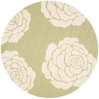 Safavieh Cambridge Cam782N Lime / Ivory Floral / Country Area Rug