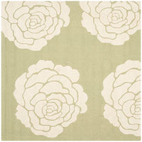 Safavieh Cambridge Cam782N Lime / Ivory Floral / Country Area Rug