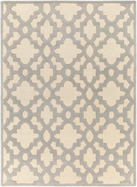 Surya Modern Classics Can-2041 Cream, Medium Gray, Tan Geometric Area Rug