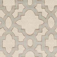 Surya Modern Classics Can-2041 Cream, Medium Gray, Tan Geometric Area Rug