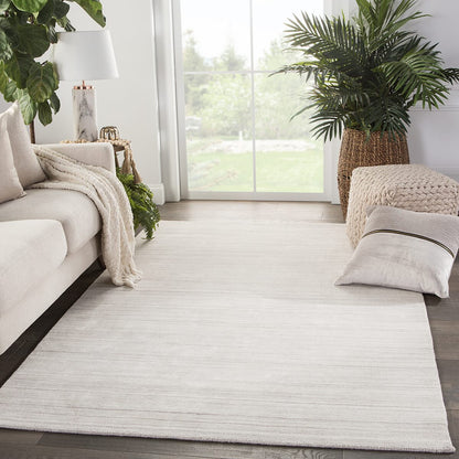 Jaipur Cason Tundra Cao03 White Area Rug