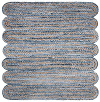 Safavieh Cape Cod Cap208L Blue / Natural Shag Area Rug