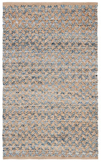 Safavieh Cape Cod Cap305M Blue / Natural Geometric Area Rug