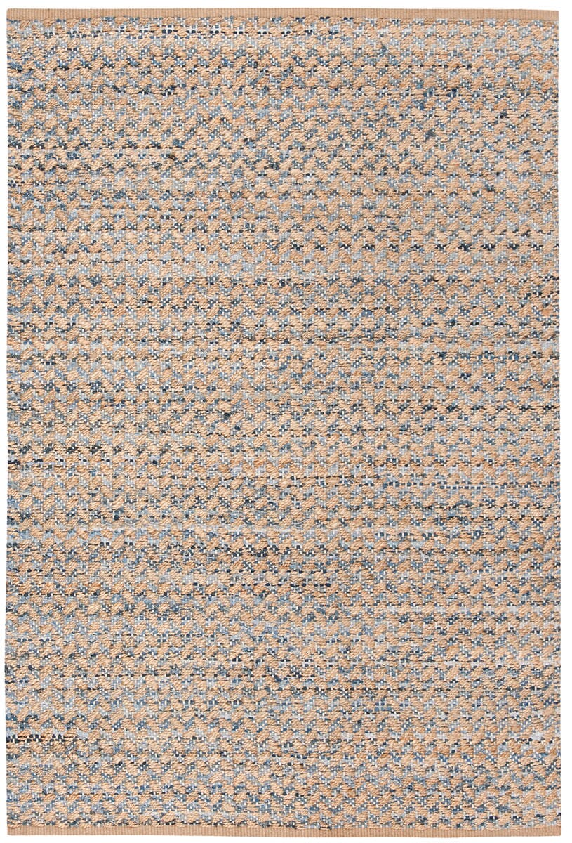 Safavieh Cape Cod Cap305M Blue / Natural Geometric Area Rug