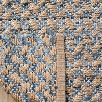 Safavieh Cape Cod Cap305M Blue / Natural Geometric Area Rug