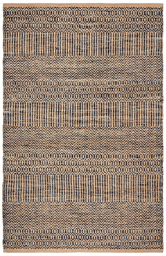 Safavieh Cape Cod Cap309N Navy / Natural Area Rug