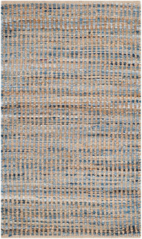 Safavieh Cape Cod Cap352A Natural / Blue Natural Fiber Area Rug