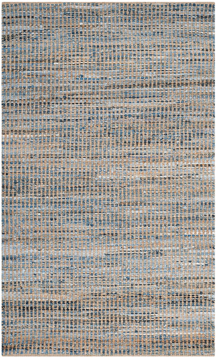 Safavieh Cape Cod Cap352A Natural / Blue Natural Fiber Area Rug