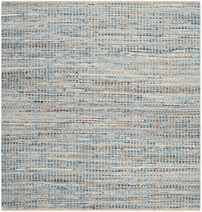 Safavieh Cape Cod Cap352A Natural / Blue Natural Fiber Area Rug