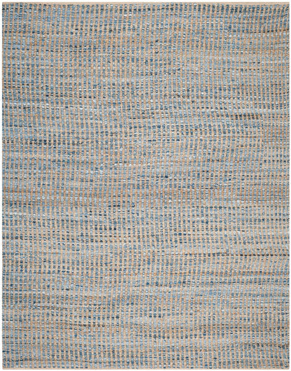 Safavieh Cape Cod Cap352A Natural / Blue Natural Fiber Area Rug