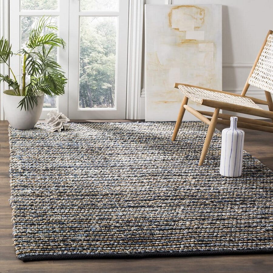 Safavieh Cape Cod Cap365A Blue Natural Fiber Area Rug