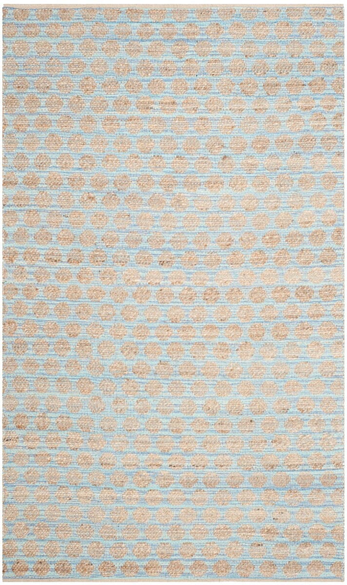 Safavieh Cape Cod Cap820B Blue / Natural Geometric Area Rug