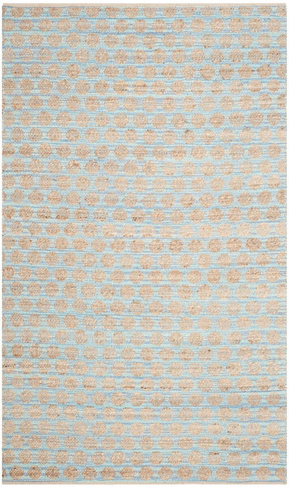 Safavieh Cape Cod Cap820B Blue / Natural Geometric Area Rug