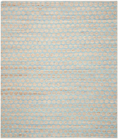 Safavieh Cape Cod Cap820B Blue / Natural Geometric Area Rug