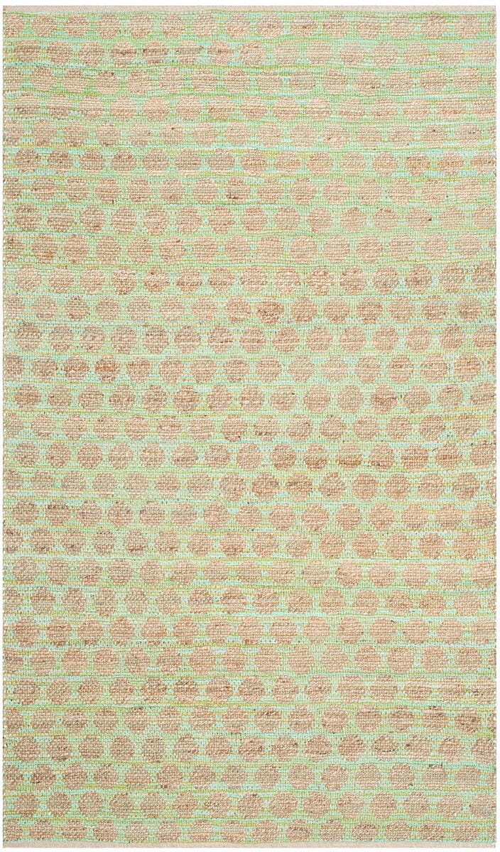 Safavieh Cape Cod Cap820C Green / Natural Geometric Area Rug