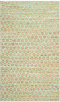 Safavieh Cape Cod Cap820C Green / Natural Geometric Area Rug