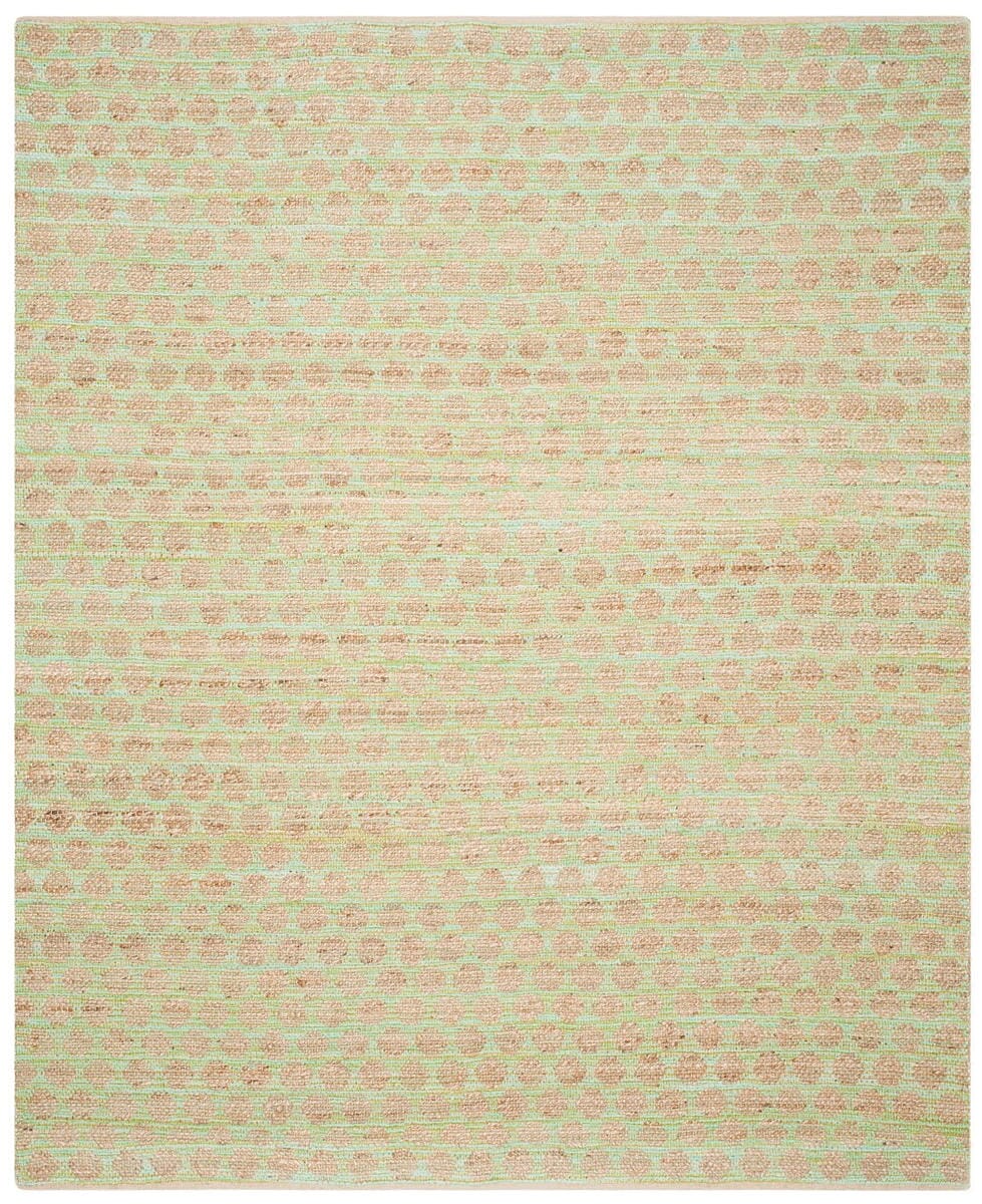 Safavieh Cape Cod Cap820C Green / Natural Geometric Area Rug