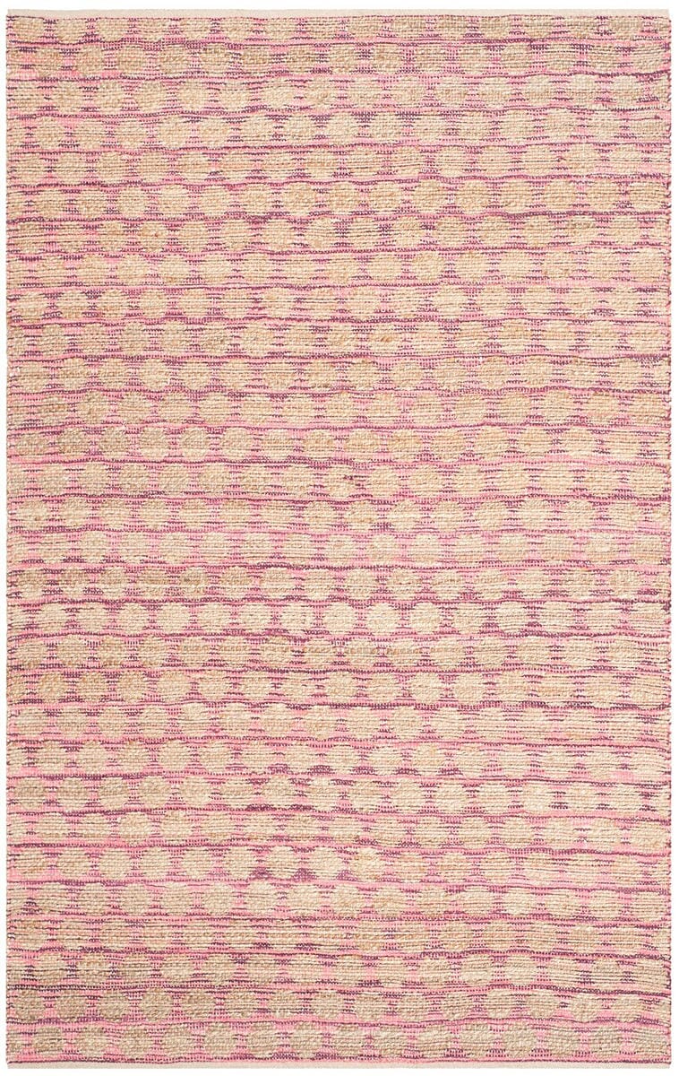 Safavieh Cape Cod Cap820E Maroon / Natural Geometric Area Rug