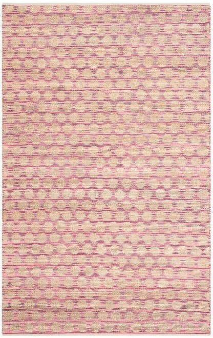 Safavieh Cape Cod Cap820E Maroon / Natural Geometric Area Rug